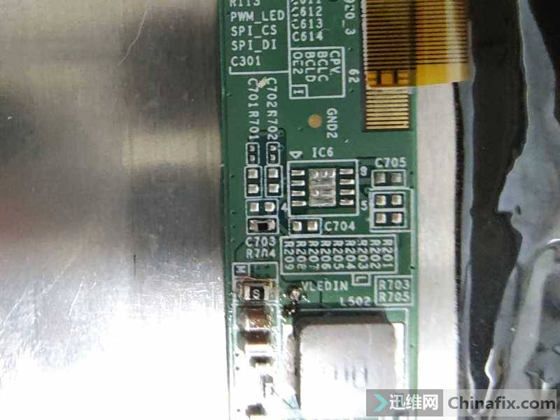 屏幕背光供电维修求助