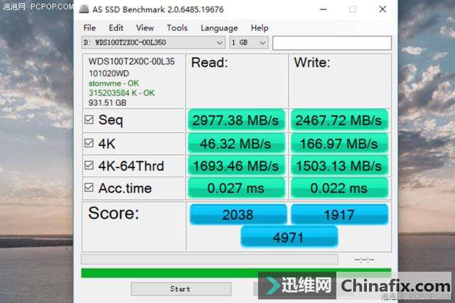 高速稳定低功耗 西部数据WD Black NVMe SSD 1TB 测评