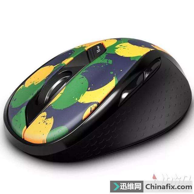 天生夺目 雷柏发布M500球迷纪念款多模式无线鼠标