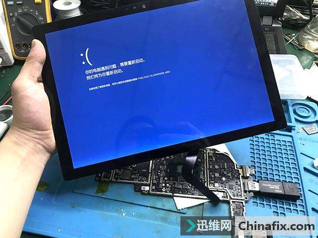 二修surface Pro5不认盘 蓝屏不进系统!大换血,比Mac