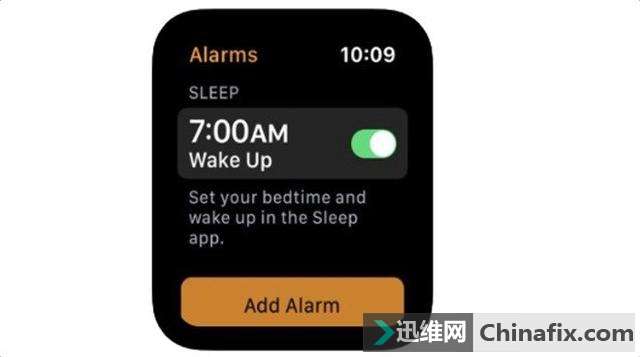 蘋果鬧鐘截圖洩密applewatch的睡眠監測功能要來了