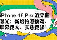 iPhone 16 Pro Ⱦͼع⣺հĻ󡢳ǿ