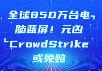 ȫ850̨ԪסCrowdStrike